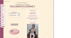 Desktop Screenshot of dollmakersjourney.com